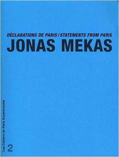 Couverture du livre : Déclarations de Paris - Statements from Paris
