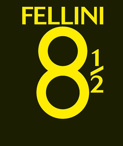 Book cover: Fellini 8 1/2