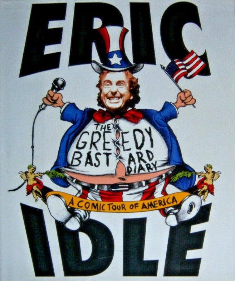 Book cover: The Greedy Bastard Diary - A Comic Tour of America
