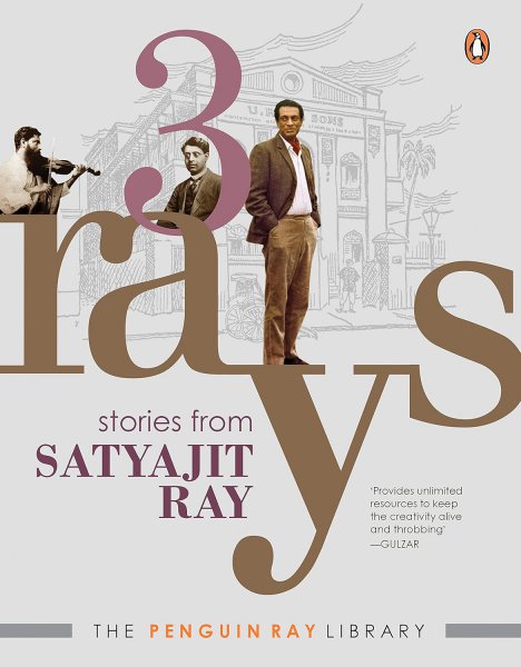 Book cover: 3 Rays - Stories from Satyajit Ray