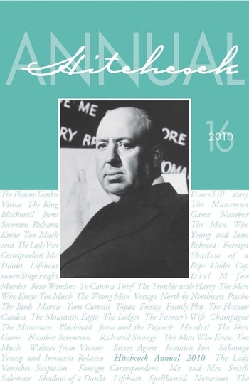 Couverture du livre : Hitchcock Annual 16