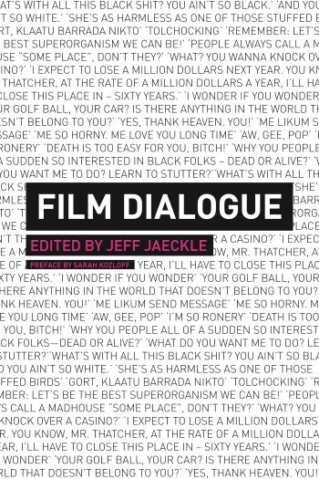 Couverture du livre : Film Dialogue
