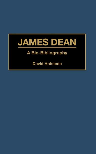 Book cover: James Dean - A Bio-Bibliography
