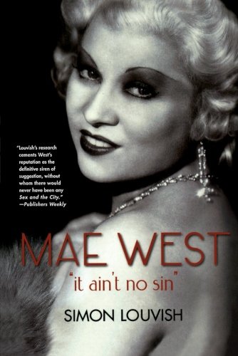 Book cover: Mae West - It Ain't No Sin