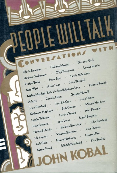 Book cover: People Will Talk - Conversations with...