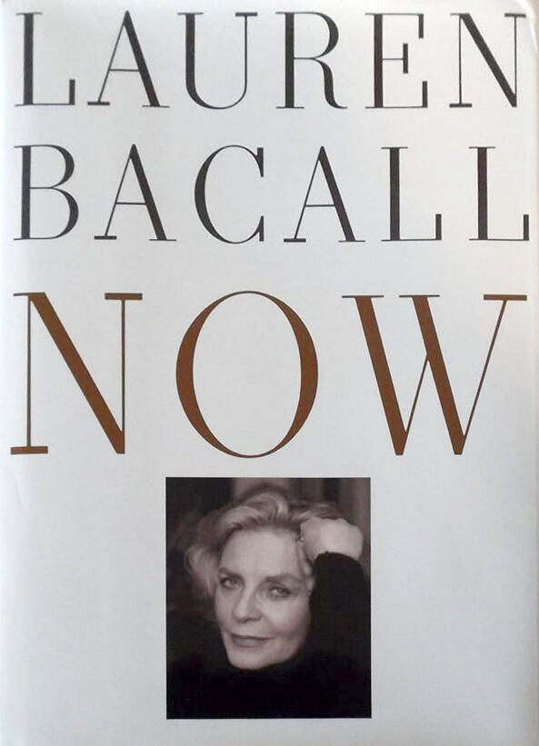 Book cover: Lauren Bacall Now