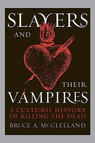 Couverture du livre : Slayers and Their Vampires - A Cultural History of Killing the Dead