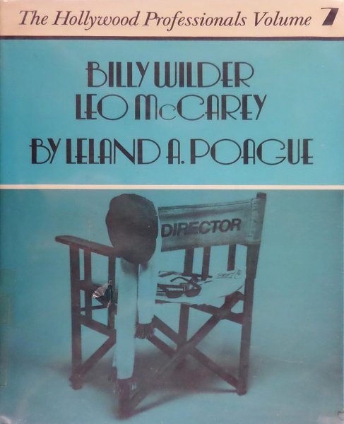 Book cover: Billy Wilder, Leo McCarey