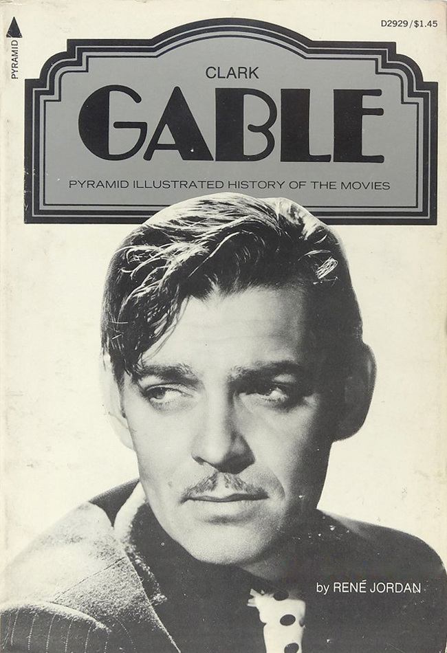 Book cover: Clark Gable