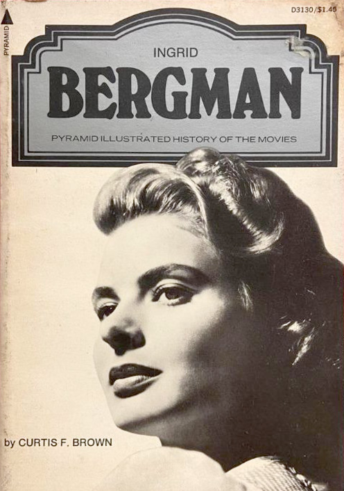 Book cover: Ingrid Bergman