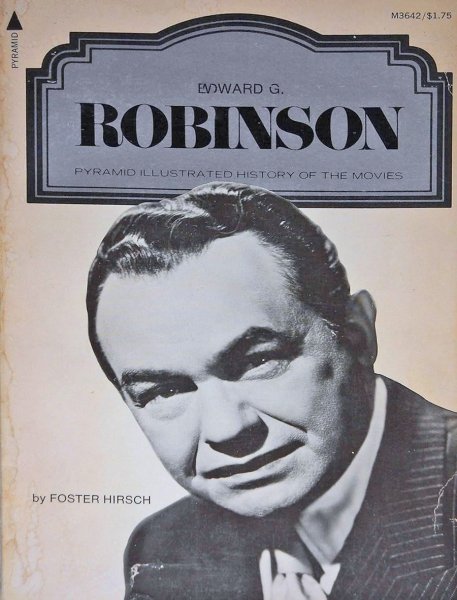 Book cover: Edward G. Robinson