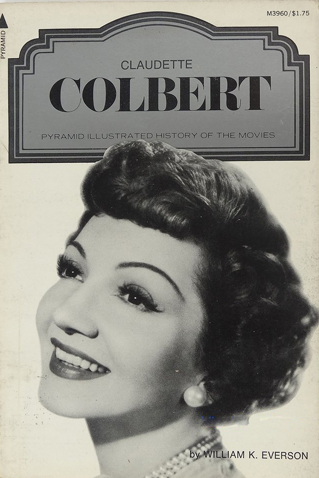 Book cover: Claudette Colbert