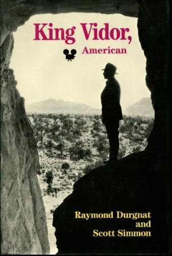 Book cover: King Vidor, American