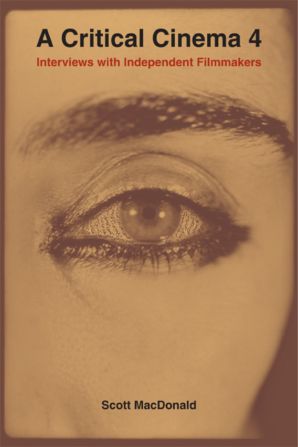 Couverture du livre : A Critical Cinema 4 - Interviews with Independent Filmmakers