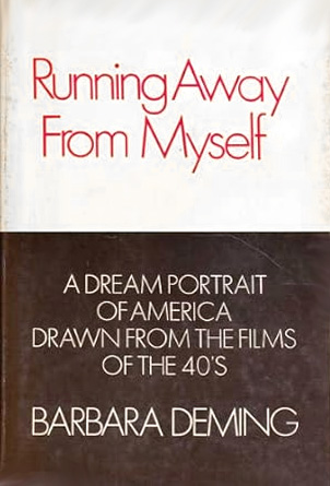 Book cover: Running Away From Myself - A dream portrait of America drawn from the films of the forties