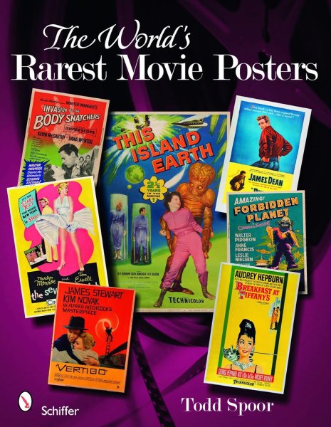 Book cover: The World's Rarest Movie Posters