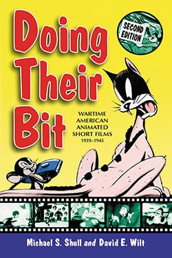 Book cover: Doing Their Bit - Wartime American Animated Short Films, 1939–1945
