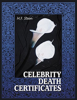 Couverture du livre : Celebrity Death Certificates