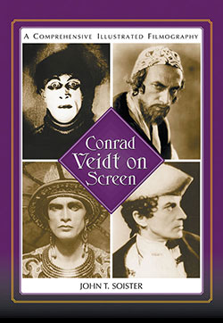 Book cover: Conrad Veidt on Screen - A Comprehensive Illustrated Filmography