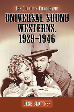Book cover: Universal Sound Westerns, 1929–1946 - The Complete Filmography
