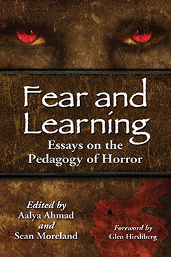 Couverture du livre : Fear and Learning - Essays on the Pedagogy of Horror