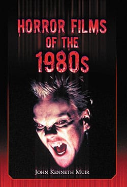 Book cover: Horror Films of the 1980s