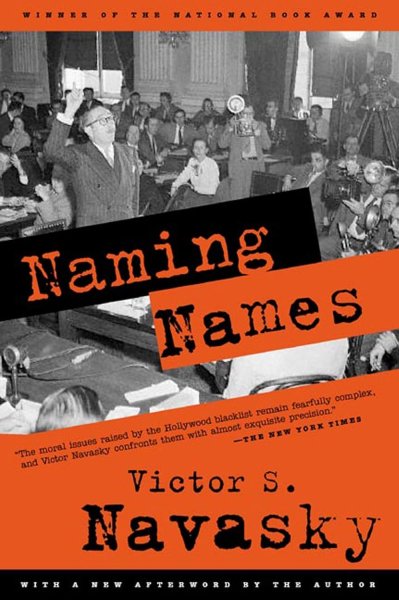 Book cover: Naming Names