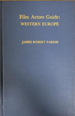 Book cover: Film Actors Guide - Western Europe
