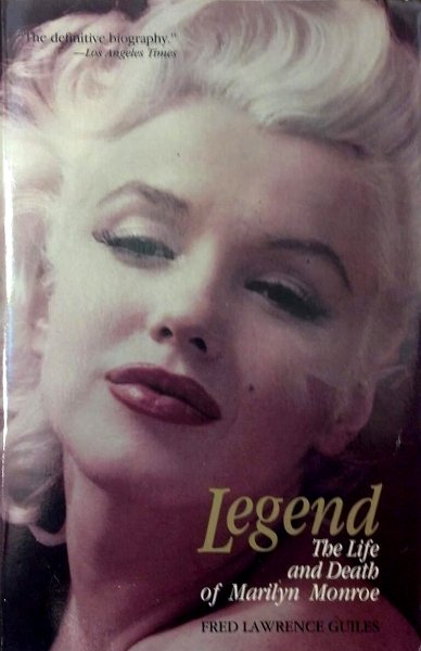 Book cover: Legend - The Life and Death of Marilyn Monroe