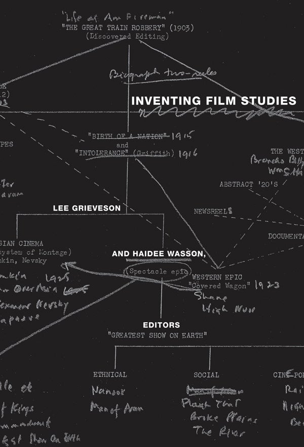 Book cover: Inventing Film Studies