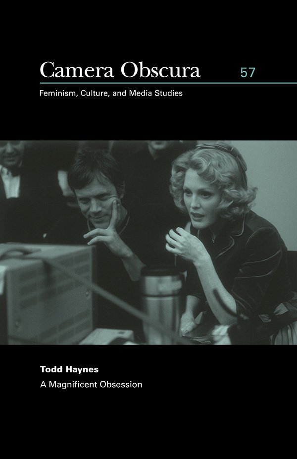 Couverture du livre : Todd Haynes - A Magnificent Obsession
