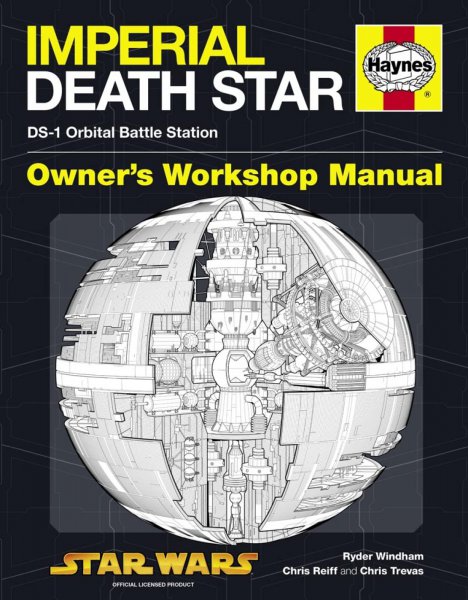 Book cover: Imperial Death Star - DS-1 Orbital Battle Station - Owners' Workshop Manual