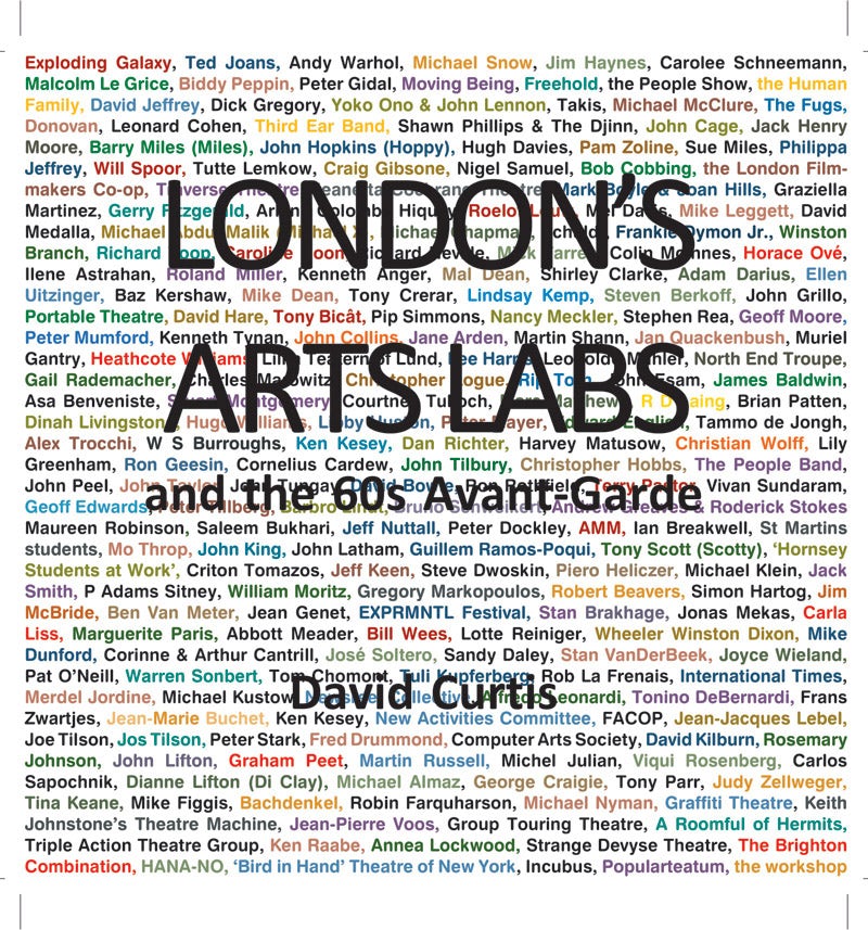 Book cover: London's Arts Labs and the 60s Avant-Garde