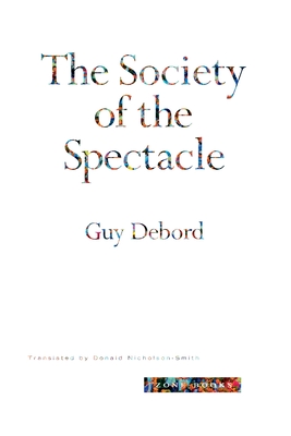 Book cover: The Society of the Spectacle