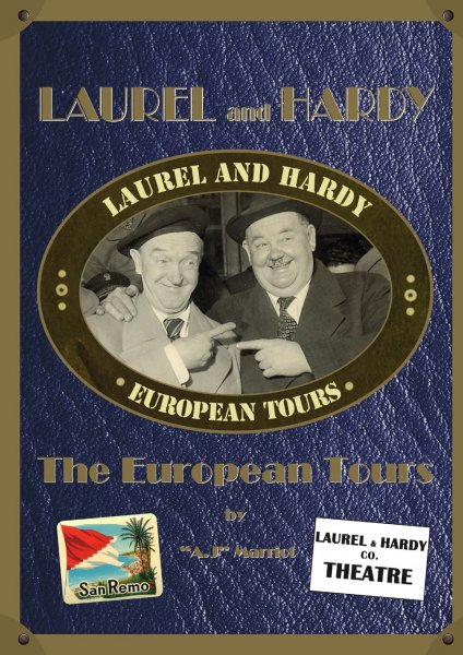 Book cover: Laurel and Hardy - The European Tours