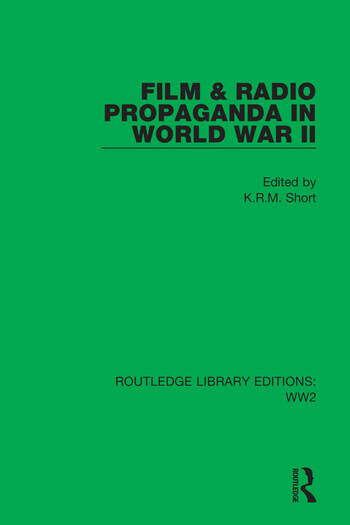 Couverture du livre : Film & Radio Propaganda in World War II
