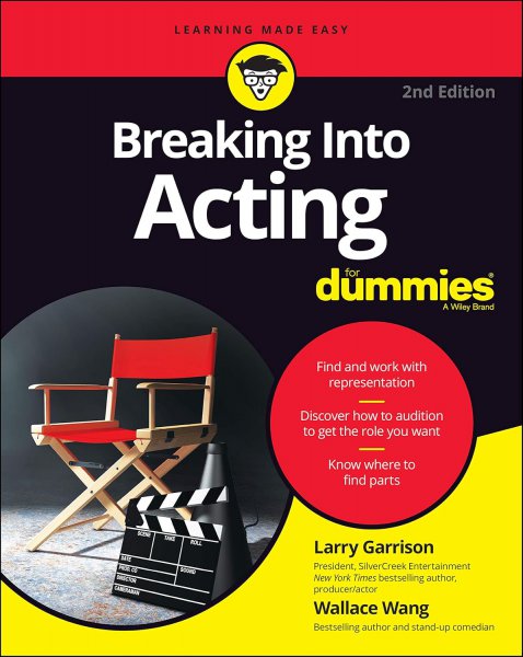 Book cover: Breaking into Acting For Dummies