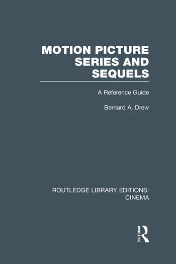 Couverture du livre : Motion Picture Series and Sequels - A Reference Guide