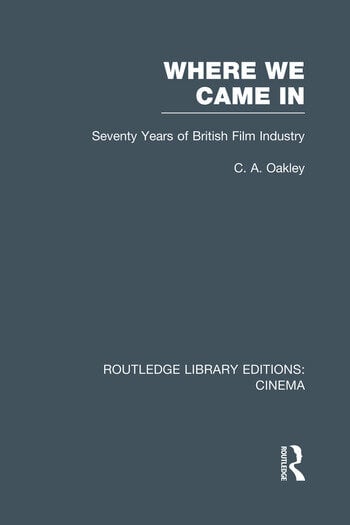 Couverture du livre : Where we Came In - Seventy Years of the British Film Industry