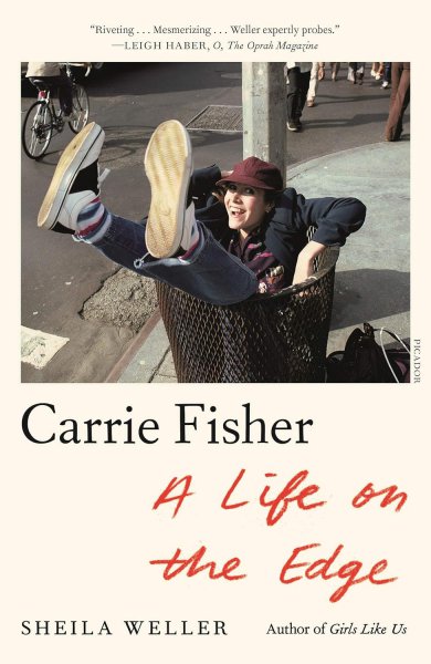 Book cover: Carrie Fisher - A Life on the Edge