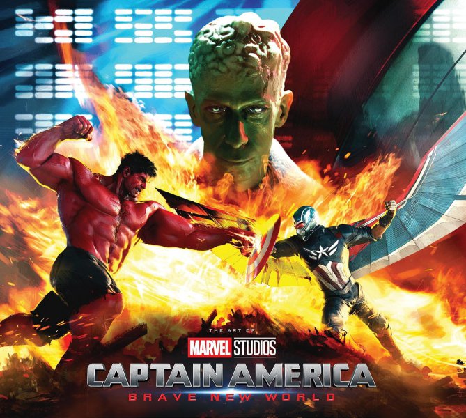Couverture du livre : Marvel Studios' Captain America Brave New World - The Art Of The Movie Slipcase