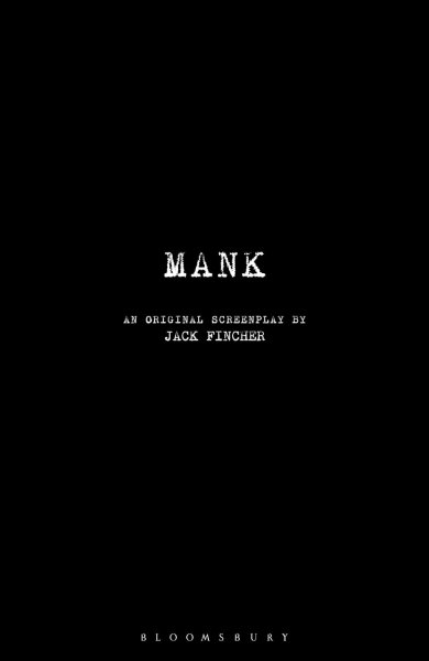 Book cover: Mank - An Original Screenplay