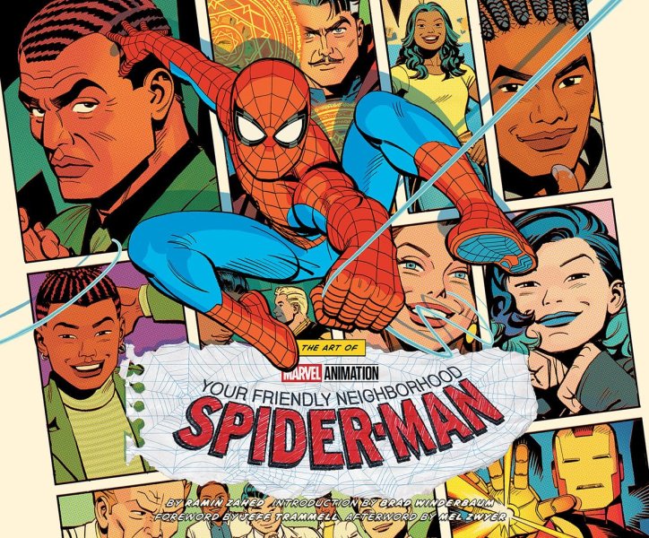 Book cover: The Art of Marvel Animation's Your Friendly Neighborhood Spider-Man