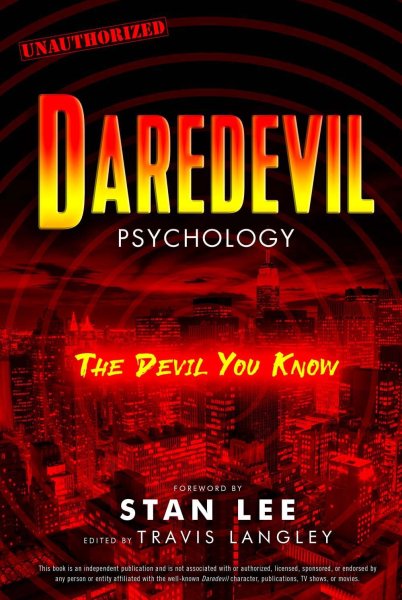 Book cover: Daredevil Psychology - The Devil You Know