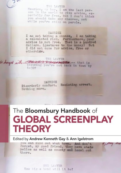 Book cover: The Bloomsbury Handbook of Global Screenplay Theory