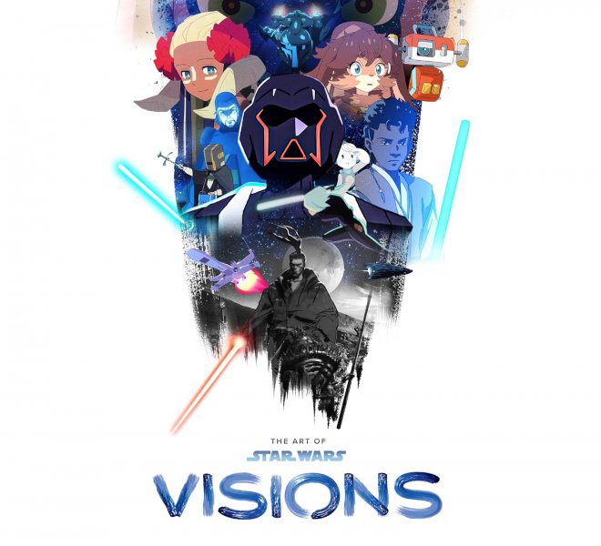 Book cover: The Art of Star Wars Visions