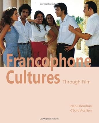 Couverture du livre : Francophone Cultures through Film