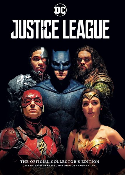 Book cover: Justice League - Official Collector's Edition Book