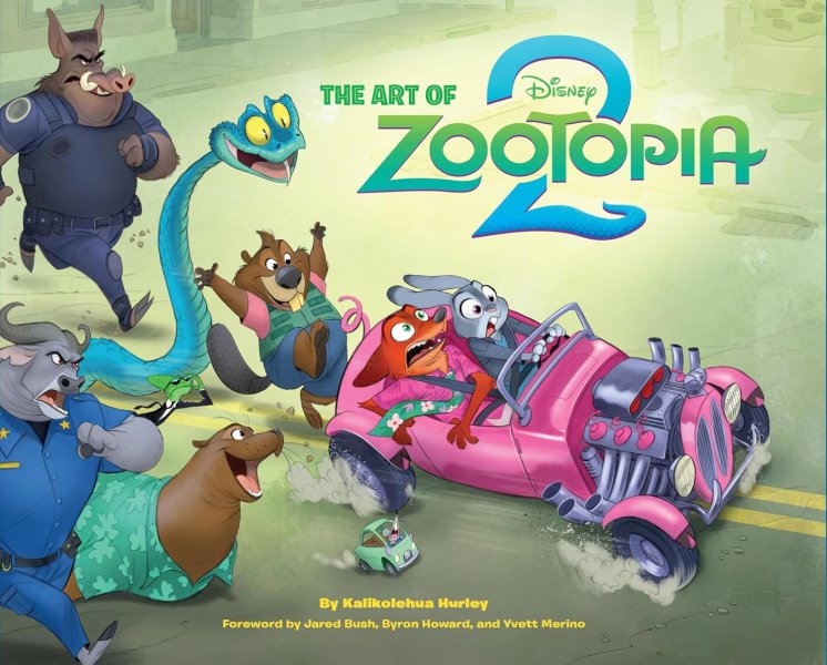 Couverture du livre : The Art of Zootopia 2
