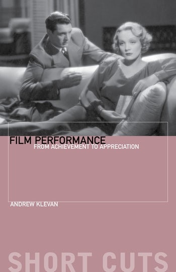 Book cover: Film Performance - From Achievement to Appreciation